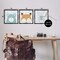 Stupell Industries Whimsical Woodland Nursery Animals 3pc Floating Frame Set Design by Kim Allen